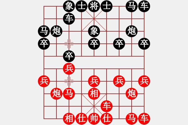 象棋棋譜圖片：浙江 周子揚(yáng) 和 福建 林煜昊 - 步數(shù)：10 