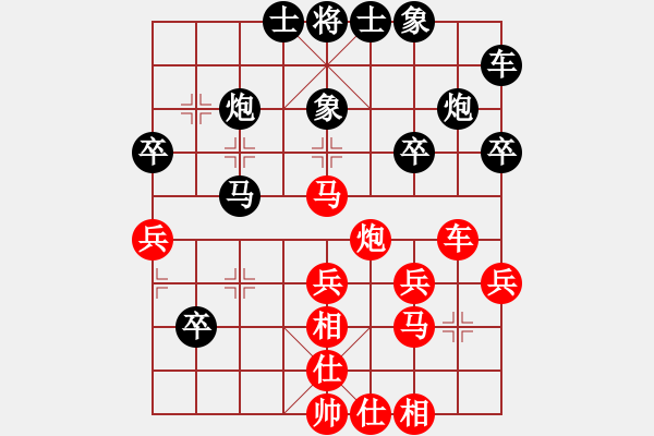 象棋棋譜圖片：生死決(天罡)-勝-奪命劍(9星) - 步數(shù)：40 