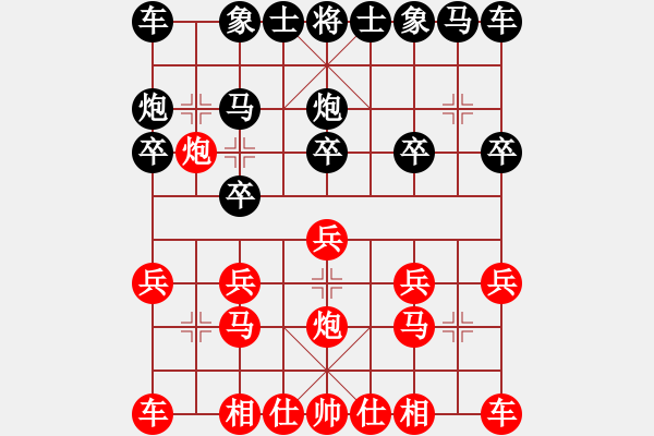 象棋棋譜圖片：重慶棋友會(huì)所迎新杯象棋公開賽 - 步數(shù)：10 