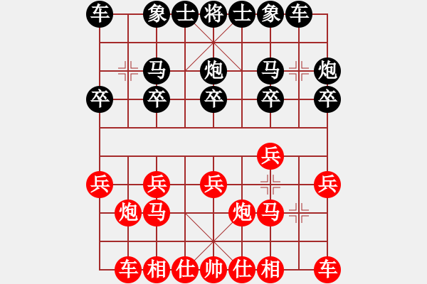 象棋棋譜圖片：陜?nèi)?逍遙VS星海-推土機(jī)(2012-5-20) - 步數(shù)：10 