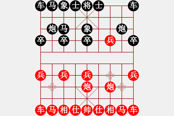 象棋棋譜圖片：20210402付中天先對謝雨辰.XQF - 步數(shù)：10 