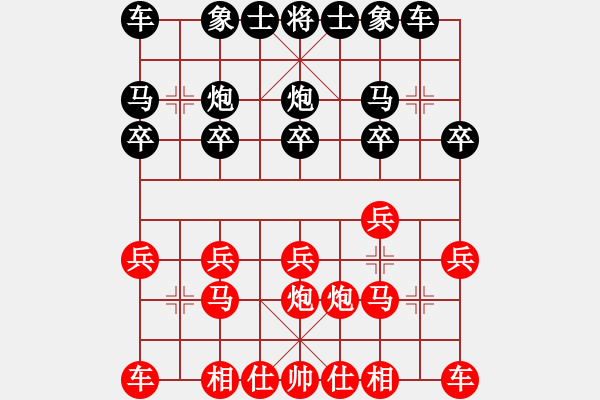 象棋棋譜圖片：何偉源 先勝 張汝順 - 步數(shù)：10 