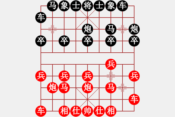 象棋棋譜圖片：海岸西毒先勝海安南帝.XQF - 步數(shù)：10 