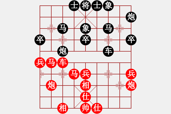 象棋棋譜圖片：znmzdx(月將)-勝-棋魂十三(9段) - 步數(shù)：40 