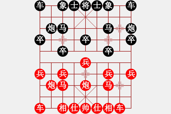 象棋棋譜圖片：[13級(jí)]甄永強(qiáng) 先勝 [12級(jí)]稽孝國(guó) - 步數(shù)：10 