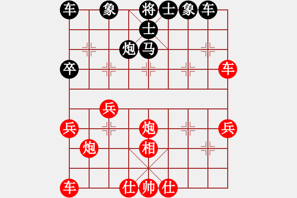 象棋棋譜圖片：帥淇(地煞)-勝-御駕親征皇(天罡) - 步數(shù)：40 