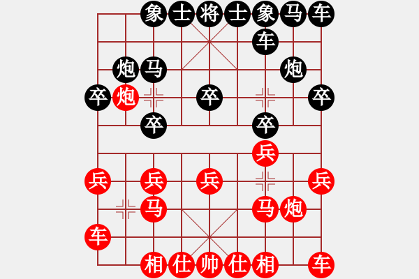 象棋棋谱图片：张晓平 先和 万春林 - 步数：10 