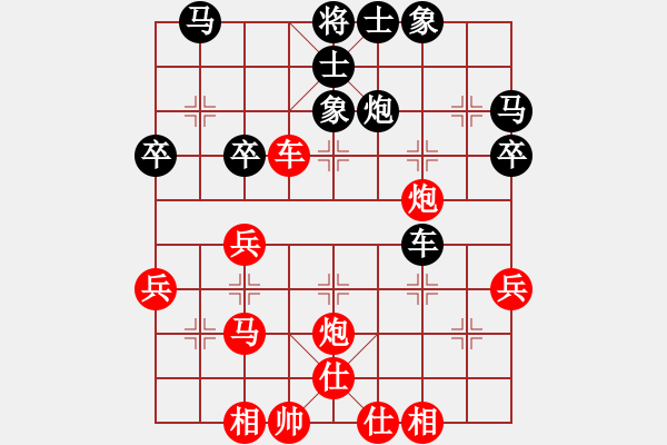 象棋棋譜圖片：紫薇花對(duì)紫微郎 勝 雨花石 - 步數(shù)：40 