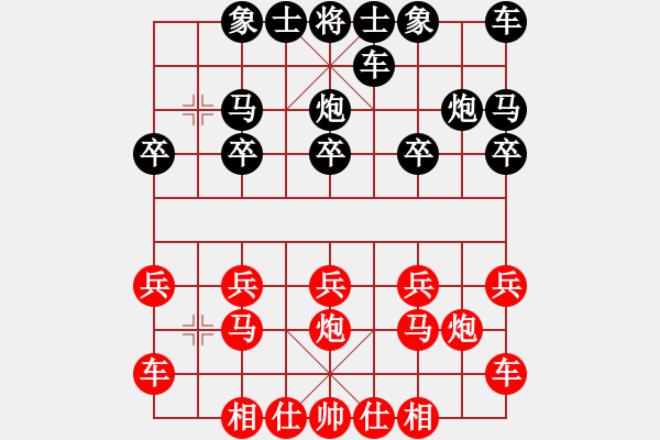 象棋棋譜圖片：天賜福祿[1836864773] -VS- 橫才俊儒[292832991] - 步數(shù)：10 