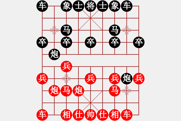 象棋棋譜圖片：天才老妖怪(日帥)-和-沖上云霄(日帥) - 步數(shù)：10 