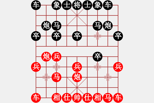 象棋棋譜圖片：中象-網(wǎng)絡導游VS中象-小風(2015 8 10) - 步數(shù)：10 