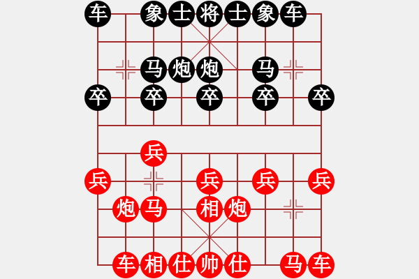 象棋棋譜圖片：韋恩來(lái)（業(yè)8-1）先負(fù)您的摯友（業(yè)8-1）202012101722.pgn - 步數(shù)：10 