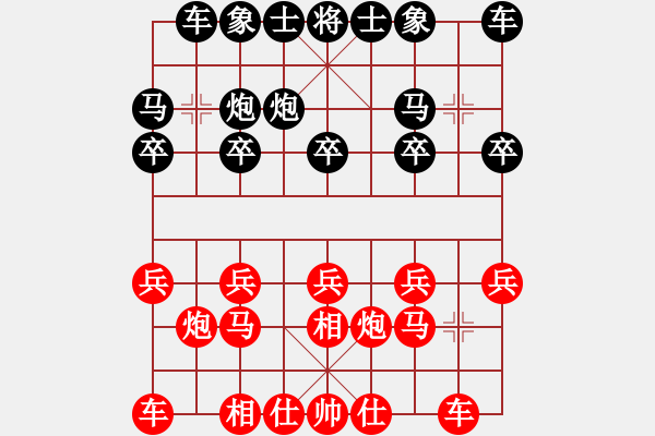 象棋棋譜圖片：2021年陜西省象棋錦標(biāo)賽第02輪：西安柳天 先勝 漢中吳衛(wèi)賓 - 步數(shù)：10 