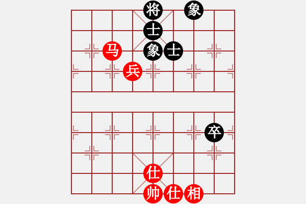 象棋棋譜圖片：北大(8級)-和-bbboy002(5級) - 步數(shù)：120 