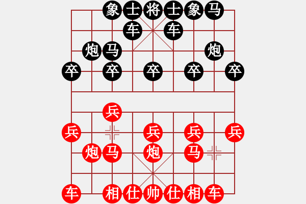 象棋棋譜圖片：[快14]浩軒爺 先勝 [快14]王振江 - 步數：10 