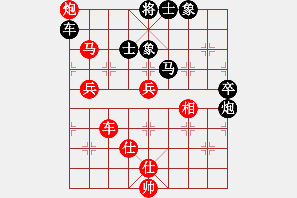 象棋棋譜圖片：琳琳(北斗)-勝-大富翁(北斗) - 步數(shù)：80 