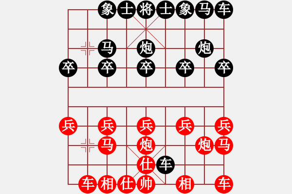 象棋棋譜圖片：川哥[786265546] -VS- 橫才俊儒[292832991] - 步數(shù)：10 