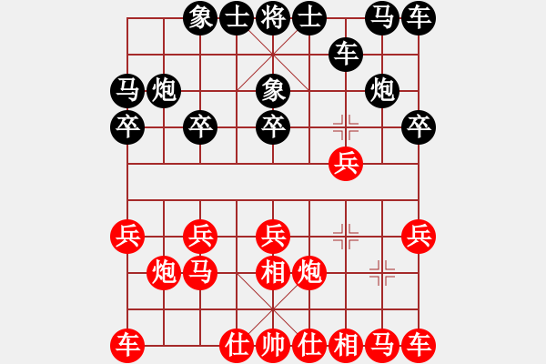 象棋棋譜圖片：錦州 王瑩 先勝 綏中 趙東 - 步數(shù)：10 