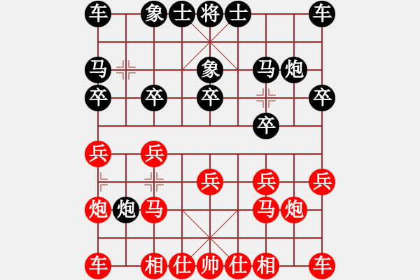 象棋棋譜圖片：11-11-29 huoer[1034]-Resign-shanzai[906] - 步數(shù)：10 