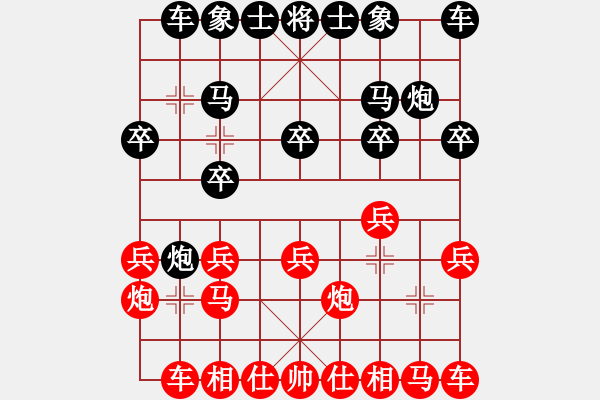 象棋棋譜圖片：哈府(1星)-負(fù)-孫思祺(4星) - 步數(shù)：10 