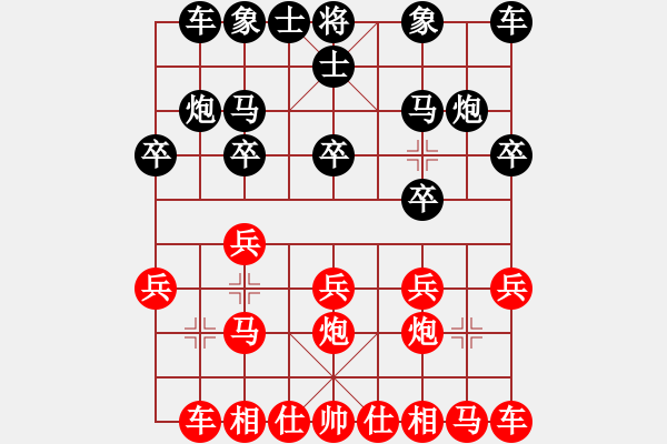 象棋棋譜圖片：2018.7.7丁濤先和謝靖 - 步數(shù)：10 