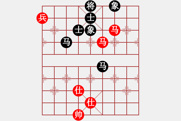 象棋棋譜圖片：nxyc(5段)-和-野夫(3段) - 步數(shù)：220 