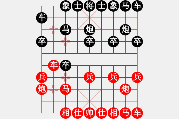 象棋棋譜圖片：酒神[1372864481] -VS- 橫才俊儒[292832991] - 步數(shù)：10 