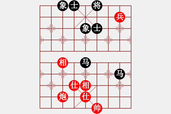 象棋棋谱图片：纯人上华山(9星)-和-重庆黔江贰(7星) - 步数：120 