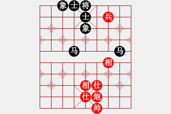 象棋棋谱图片：纯人上华山(9星)-和-重庆黔江贰(7星) - 步数：140 
