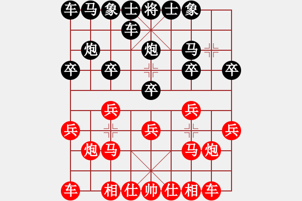 象棋棋譜圖片：qinyiqiang 勝 zhowgq - 步數(shù)：10 