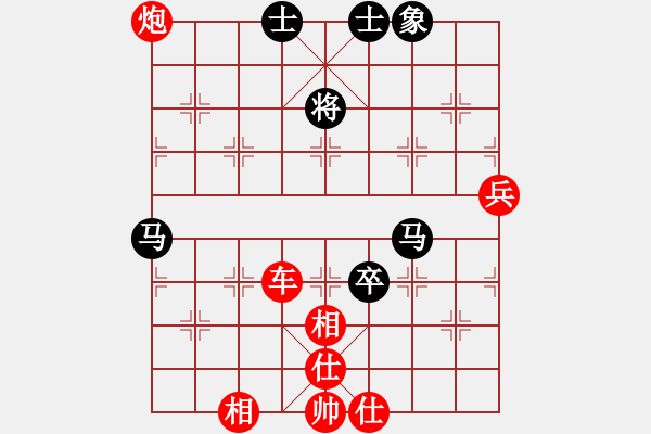 象棋棋譜圖片：橫才俊儒[292832991] -VS- 福臨門[1392102368] - 步數(shù)：80 