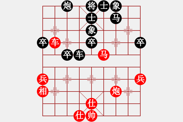 象棋棋譜圖片：縣級棋手(3段)-勝-金天河水(1段) - 步數(shù)：60 