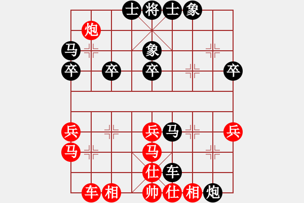 象棋棋譜圖片：糖果傳奇(2段)-負(fù)-摩托車(6段) - 步數(shù)：40 