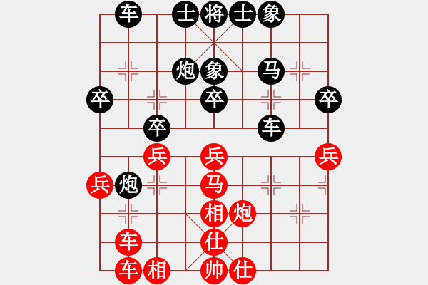 象棋棋譜圖片：張志剛 先負(fù) 馬維維 - 步數(shù)：40 