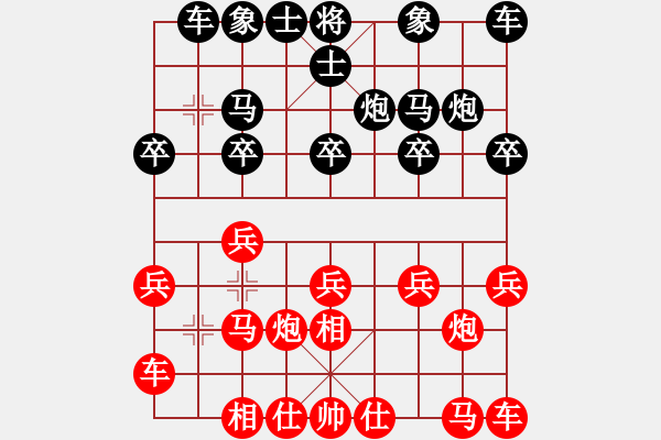 象棋棋譜圖片：李望祥     先勝 萬春林     - 步數(shù)：10 