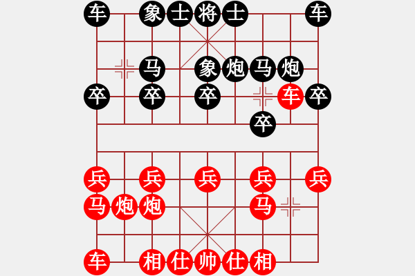 象棋棋譜圖片：大忽悠(3段)-勝-錦州黃帽(6段) - 步數(shù)：10 