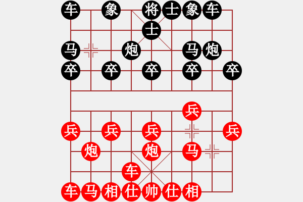 象棋棋譜圖片：橫才俊儒[292832991] -VS- 孤云[769008920] - 步數(shù)：10 