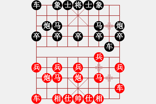 象棋棋譜圖片：橫才俊儒[292832991] -VS- 滄海一聲笑[1490196122] - 步數(shù)：10 