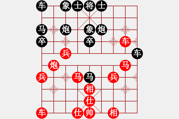 象棋棋譜圖片：丐幫洪七公(9星)-勝-akcccefg(9星) - 步數(shù)：30 