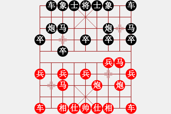 象棋棋譜圖片：‖棋家軍‖[474177218] -VS- 歲月歲月[1050472399]業(yè)五 - 步數(shù)：10 