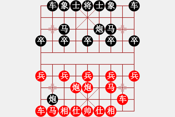 象棋棋谱图片：刘子健 先和 王天一 - 步数：10 