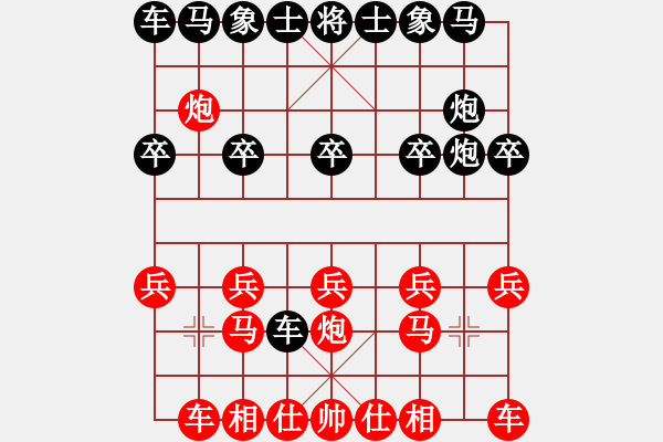 象棋棋譜圖片：溫柔的惡漢(1段)-和-liyidao(6段) - 步數(shù)：10 