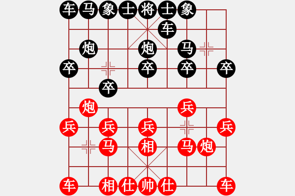 象棋棋譜圖片：脫身乏術(shù) - 步數(shù)：10 