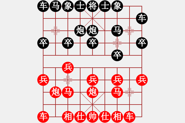 象棋棋譜圖片：流觴曲水(初級(jí))-負(fù)-junzi(初級(jí)) - 步數(shù)：10 