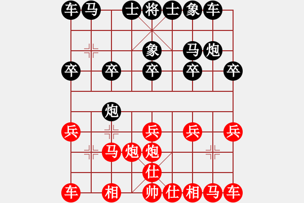 象棋棋譜圖片：rebel(2段)-負(fù)-獨臂神尼(3段) - 步數(shù)：10 