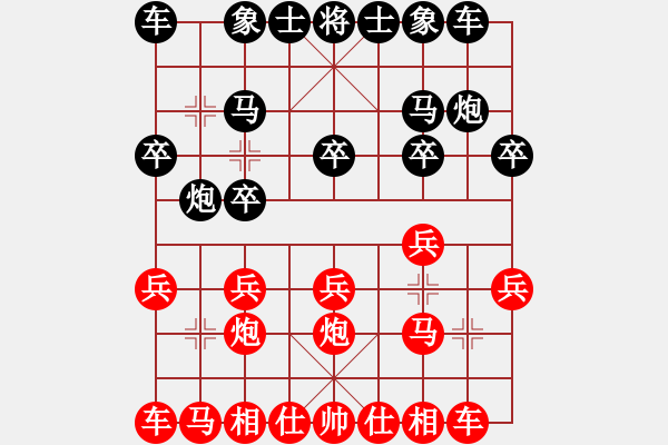 象棋棋譜圖片：1512272254 劉小梅-王文文的 iPad.pgn - 步數(shù)：10 