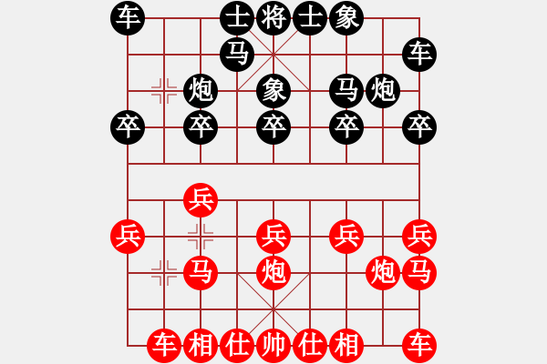 象棋棋譜圖片：越南 梅清明 和 加拿大-多倫多 阮有福 - 步數(shù)：10 