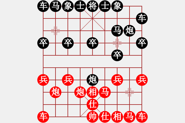 象棋棋譜圖片：Music[345045260]勝 小逸[604113945] - 步數(shù)：10 