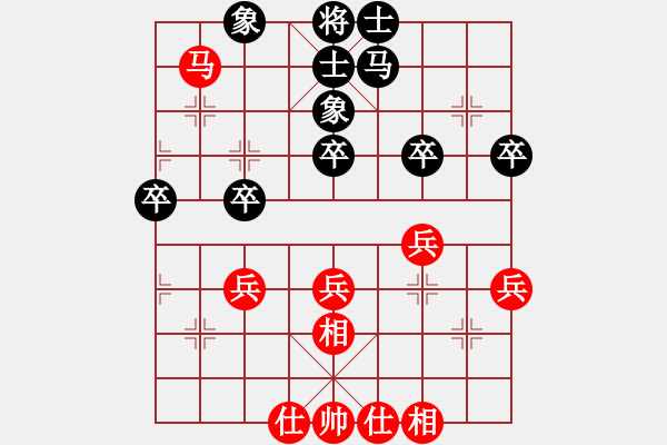 象棋棋谱图片：鲍正祥 先和 王哲 - 步数：50 