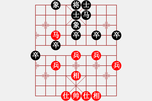 象棋棋谱图片：鲍正祥 先和 王哲 - 步数：53 